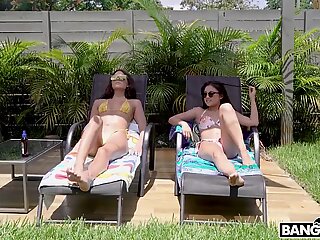 couple, hardcore, asian, shower, bikini